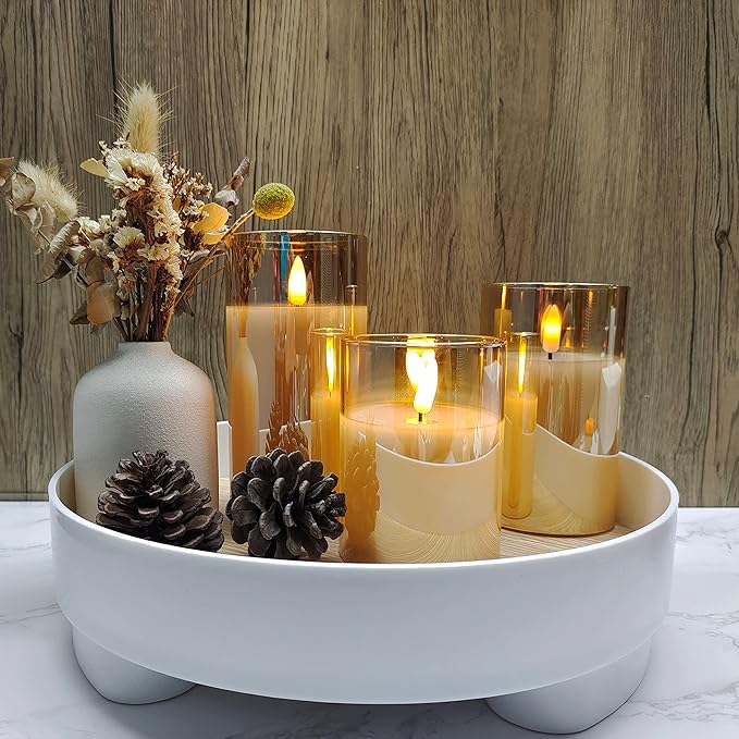 LumaCandles® - Velas Decorativas Pack x3