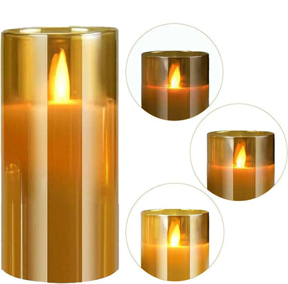 LumaCandles® - Velas Decorativas Pack x3