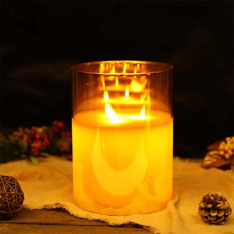 LumaCandles® - Velas Decorativas Pack x3