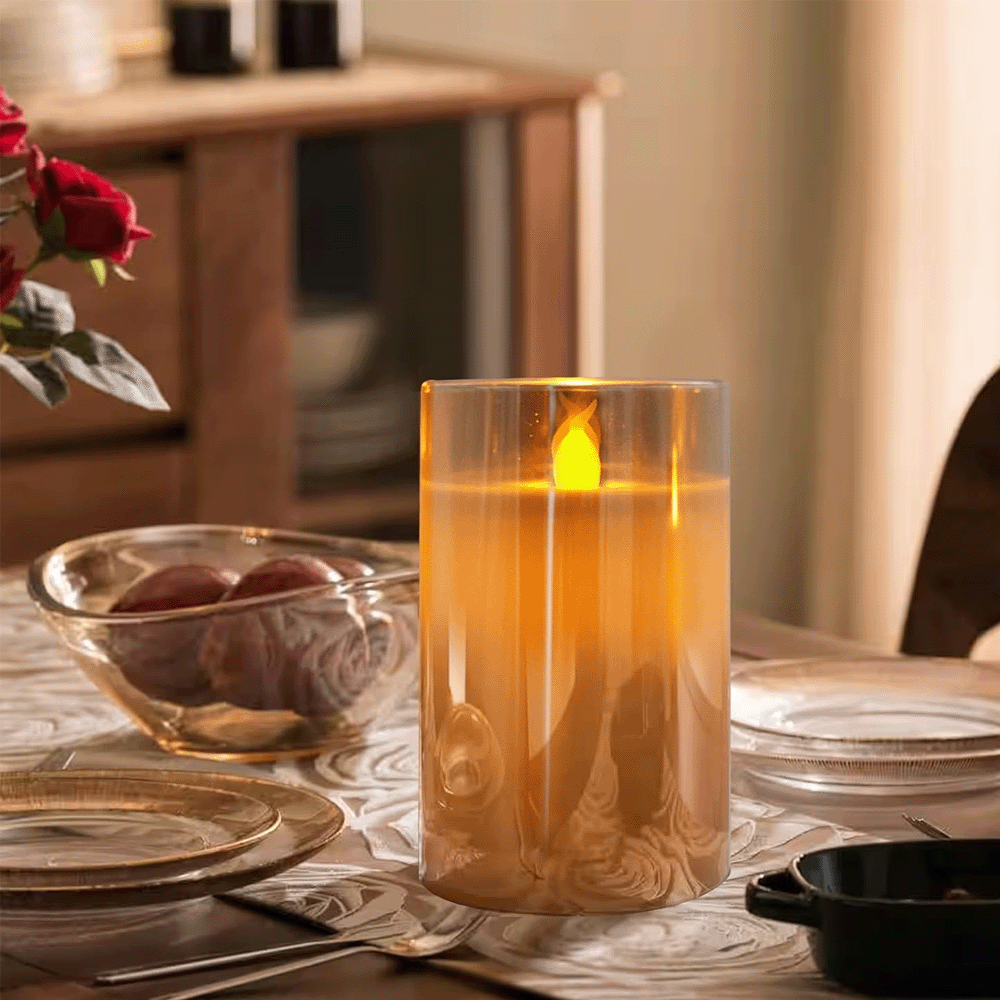 LumaCandles® - Velas Decorativas Pack x3